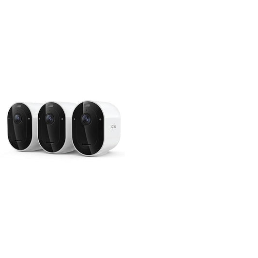 Arlo Pro Security Camera 2K HDR (6th Gen, 2025 Release) - Wireless Outdoor Camera, Rechargeable Removeable Battery, Emergency Response, 1-Month Trial of Secure Plan, 4 Cam, White, Motion Alert