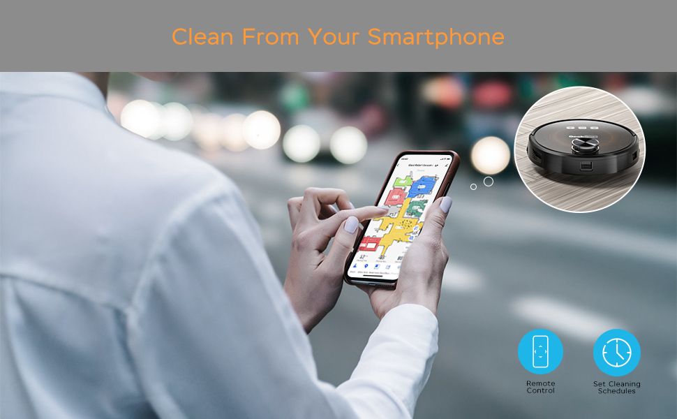 Remote control Robert vacuum cleaner