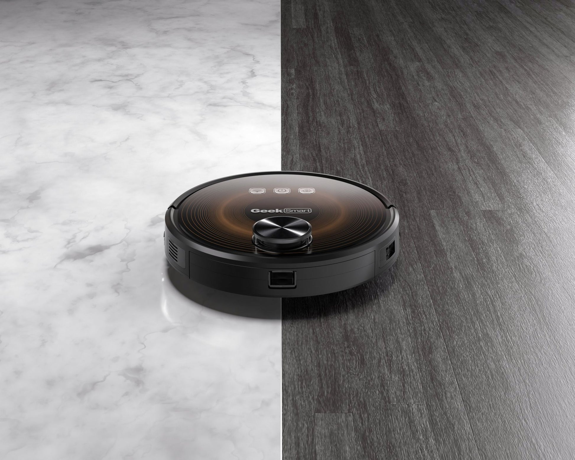 Robot vacuum cleaner for marble and wooden floor