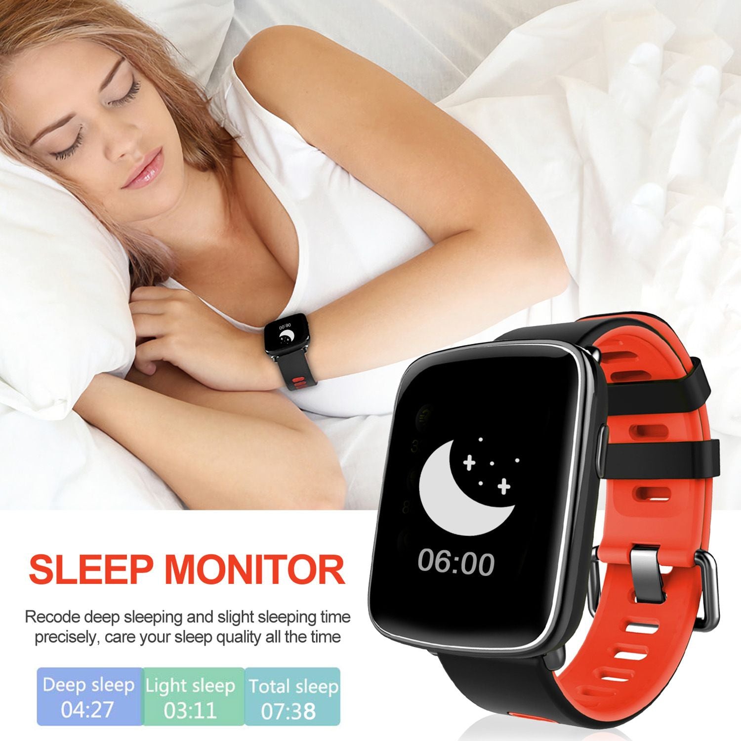 smart watch with sleep monitor