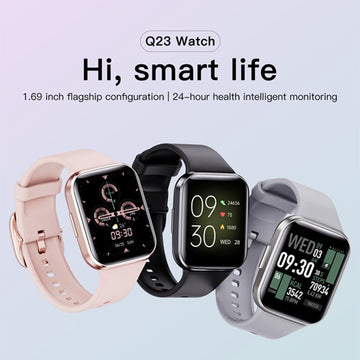 smart life smartwatch in three different color