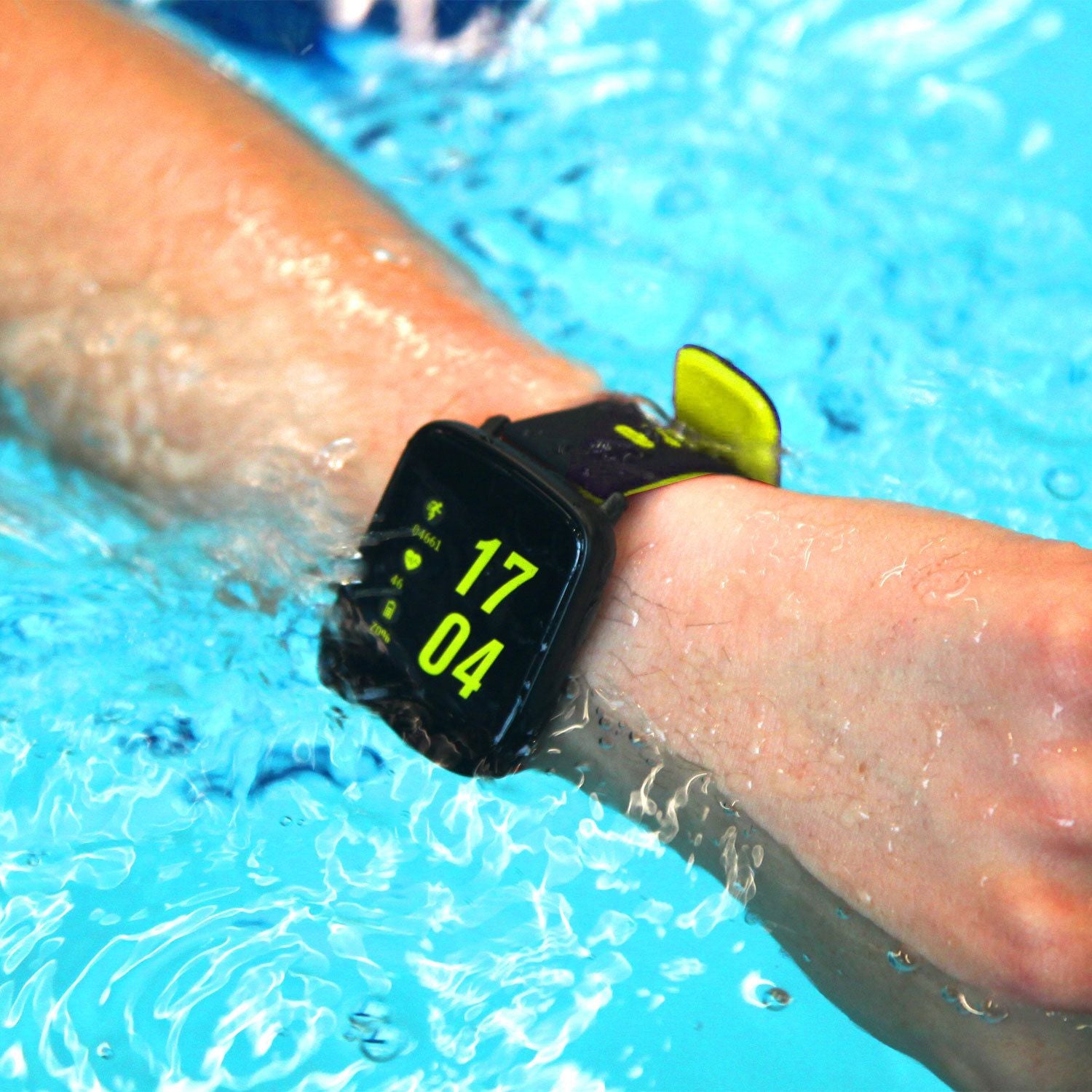 Smartwatch with water resistance feature