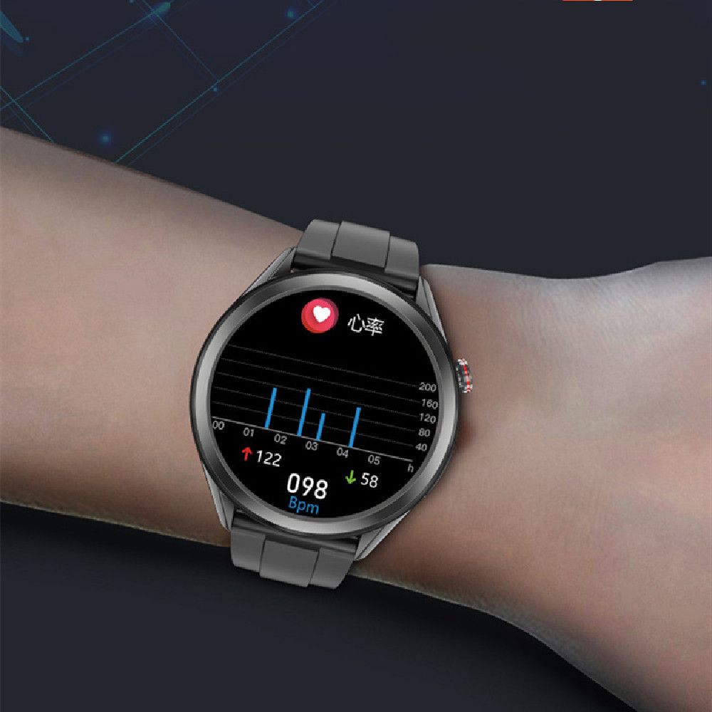 Smartwatch on a wrist 