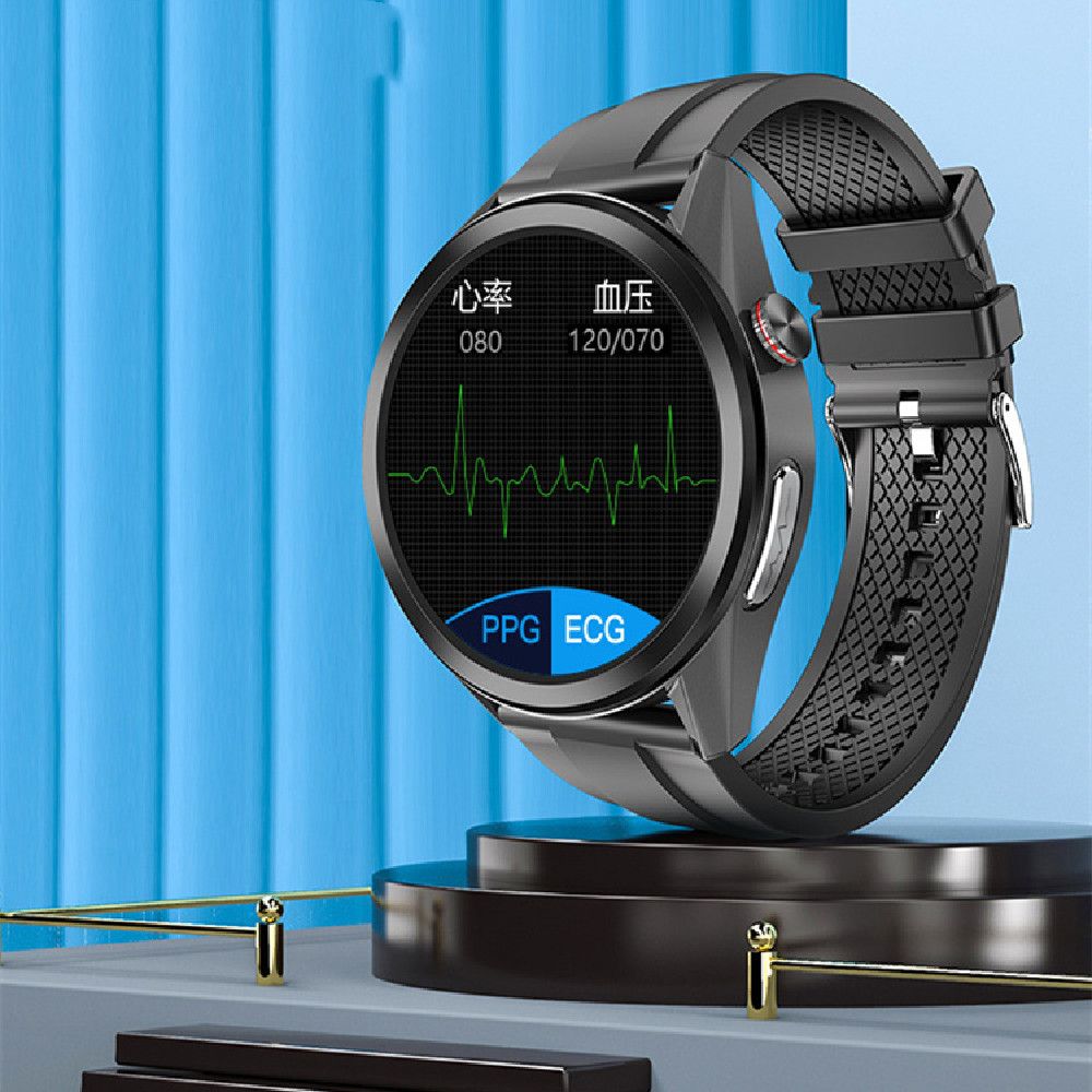 Smartwatch with heart rate and ECG monitoring 