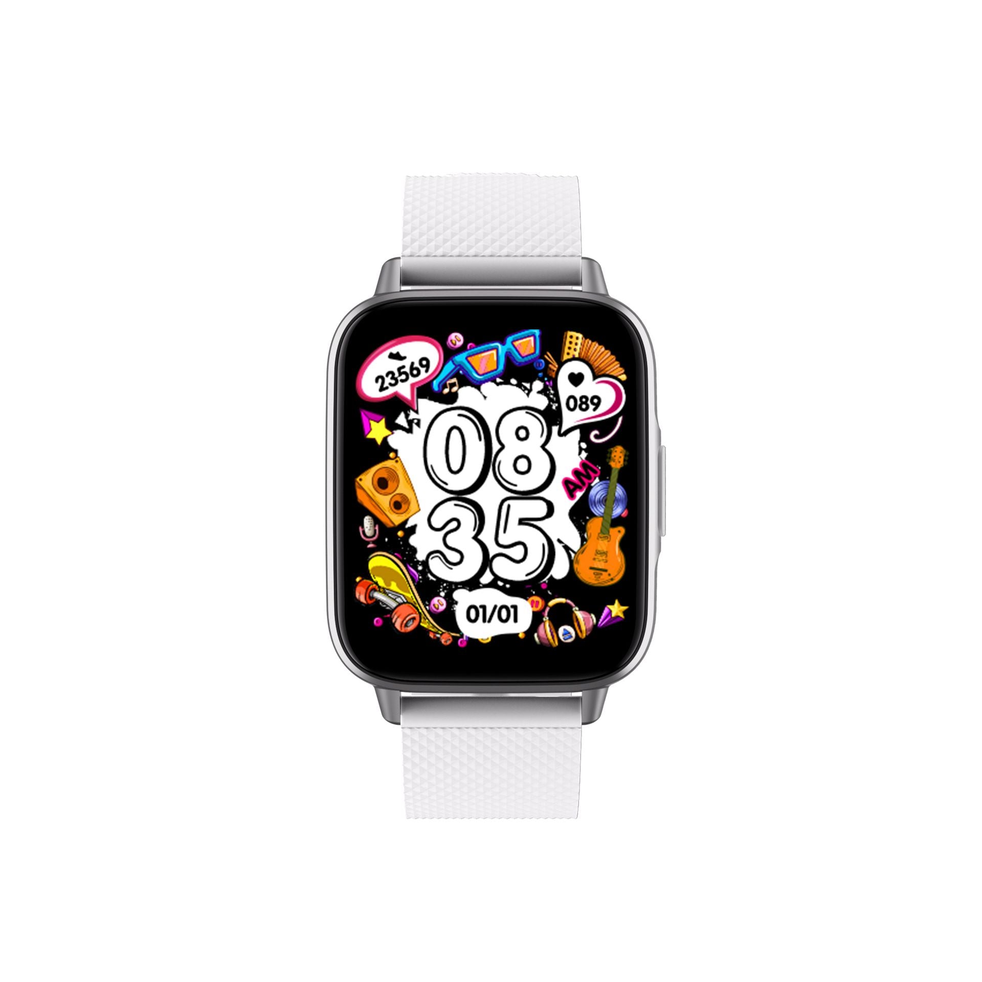 Smartwatch with a colorful display 